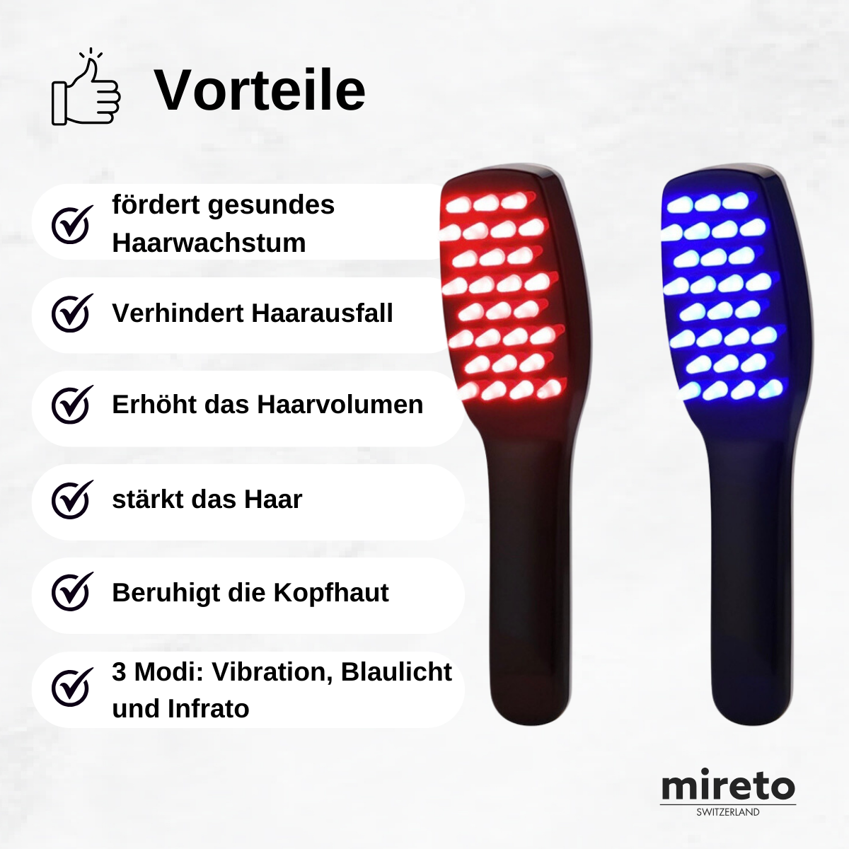 CkeyiN® - 3 in 1 Infrarot-Kamm