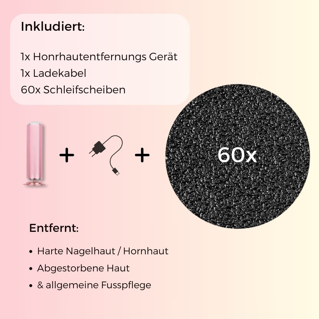 SoftFeet Pro™ - Elektrischer Hornhaut Entferner