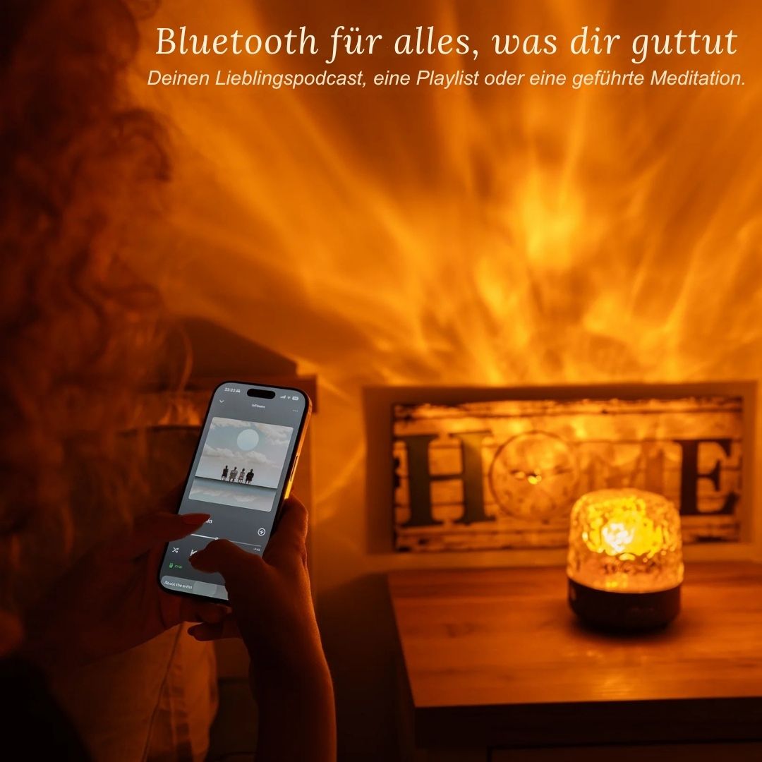 Glowestone™ - Nachtlicht mit Bluetooth Sound