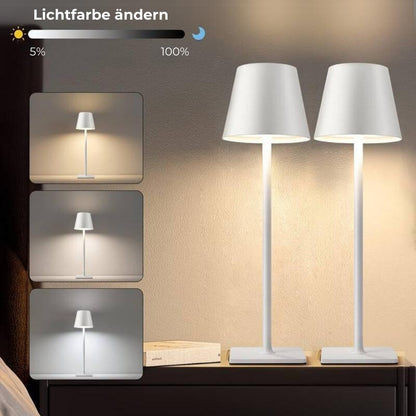 LuxeLume™ - kabellose Tischlampe