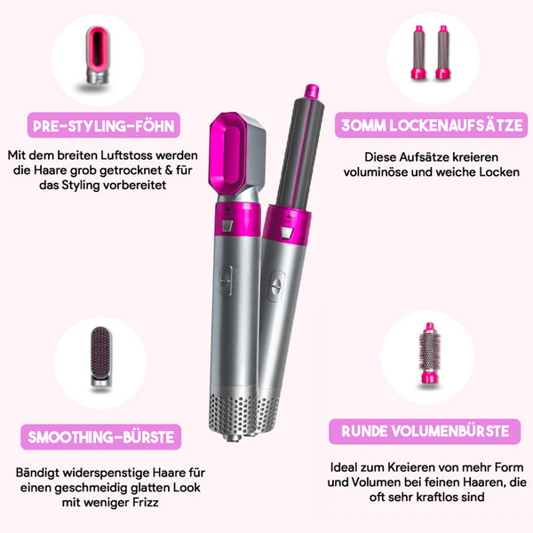 5 in 1 Professioneller Hairstyler